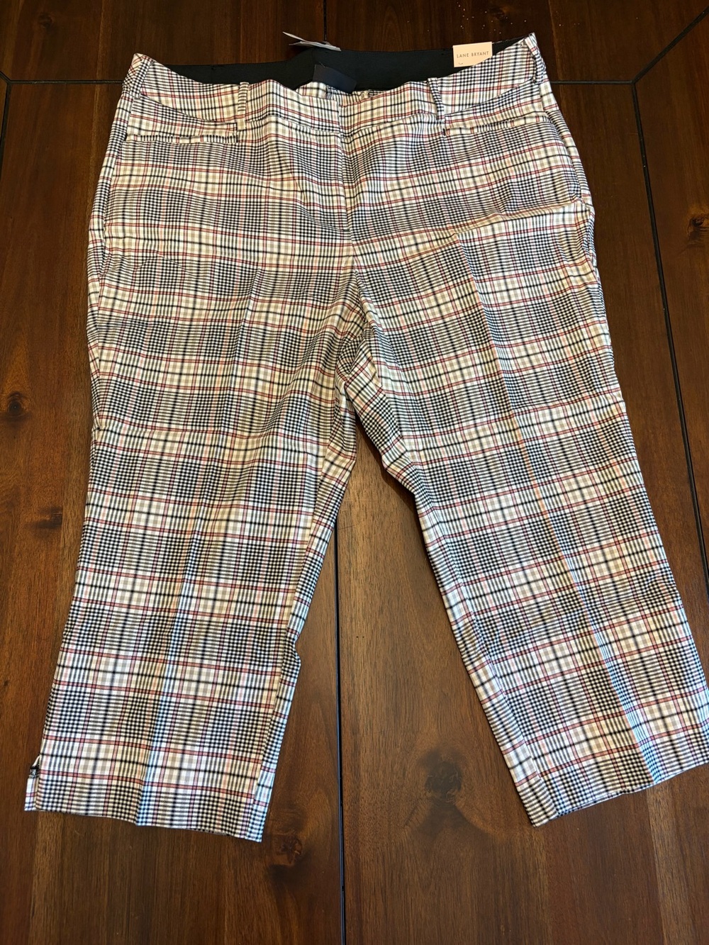 Plaid Lane Bryant Capris